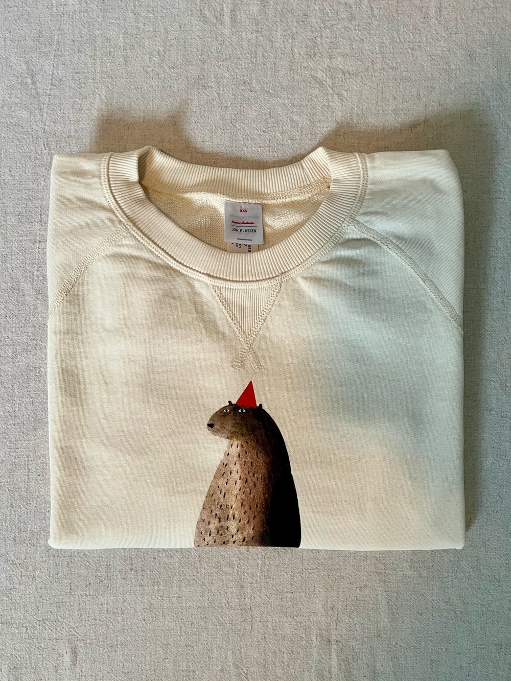 Jon Klassen x Hanna Andersson sweatshirt